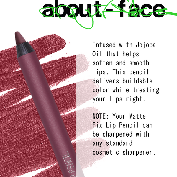 about-face Matte Fix Lip Pencil #5