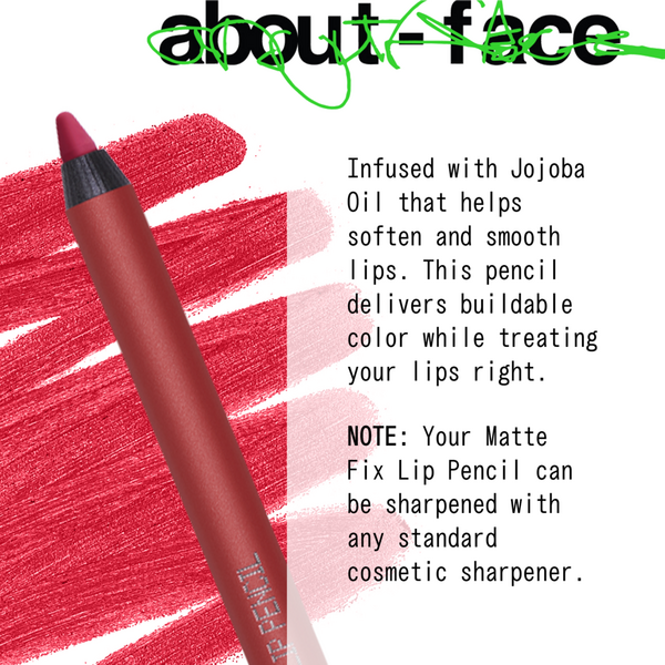 about-face Matte Fix Lip Pencil #5