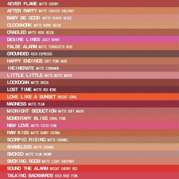 about-face Matte Fix Lip Pencil #8