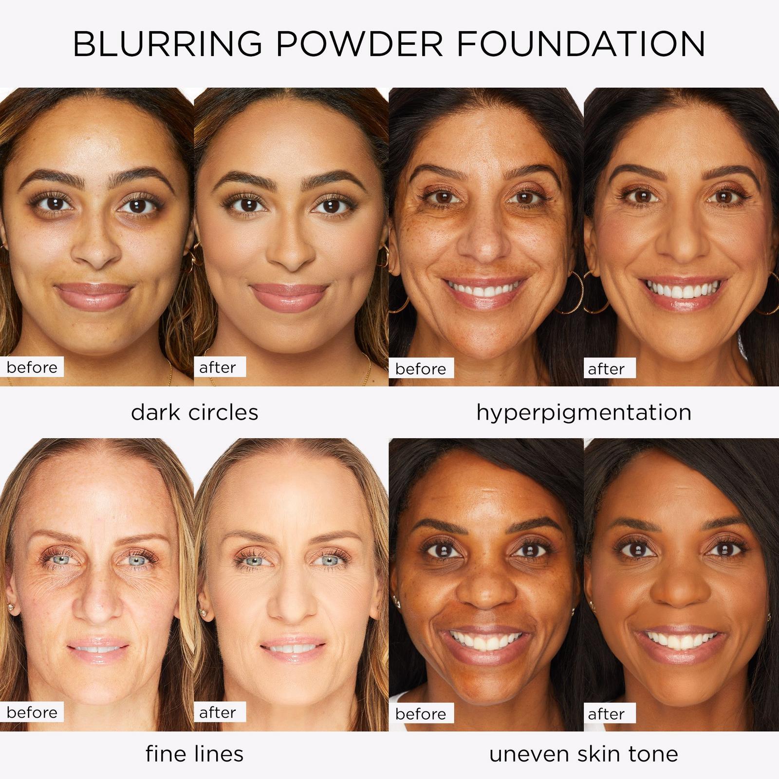 Amazonian Clay Blurring Powder Foundation - 32N medium neutral