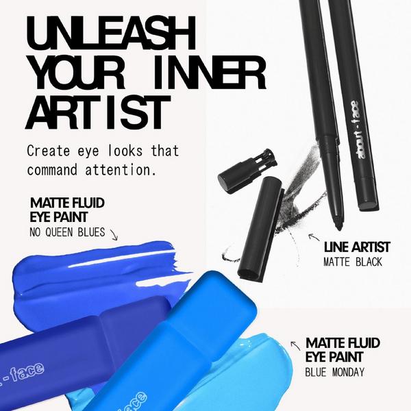 about-face Matte Fluid Eye Paint #8