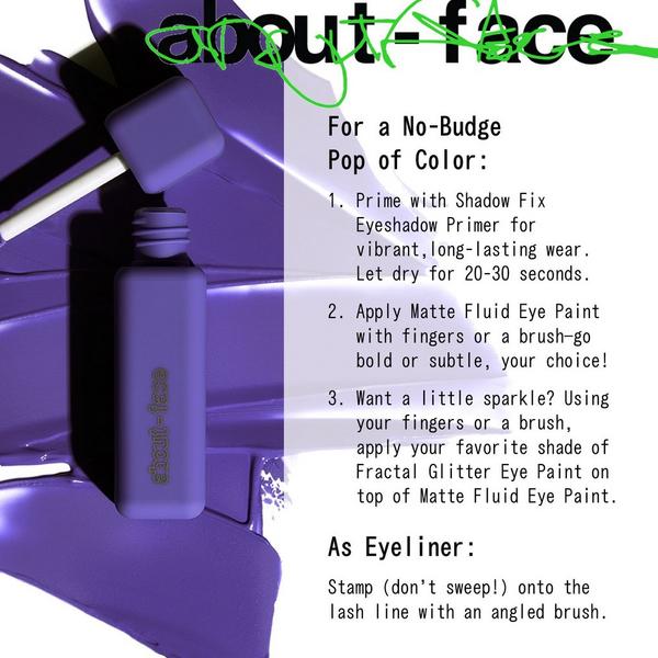 about-face Matte Fluid Eye Paint #5