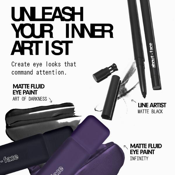 about-face Matte Fluid Eye Paint #8