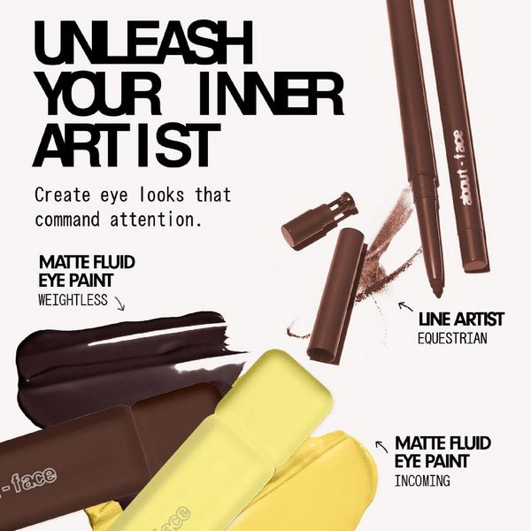 about-face Matte Fluid Eye Paint #8