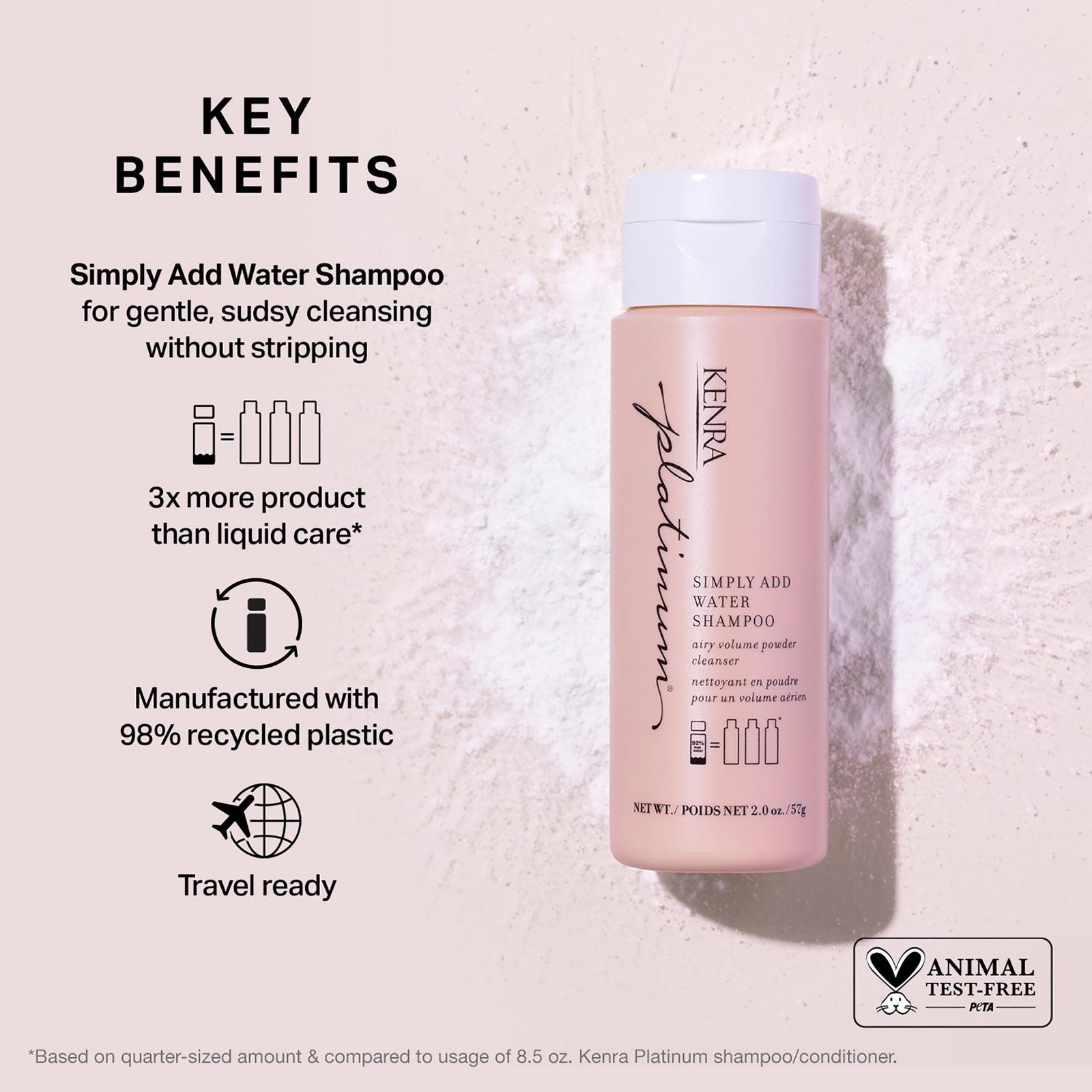 Kenra Platinum Simply Add Water Shampoo Kenra Platinum Simply Add Water Shampoo
