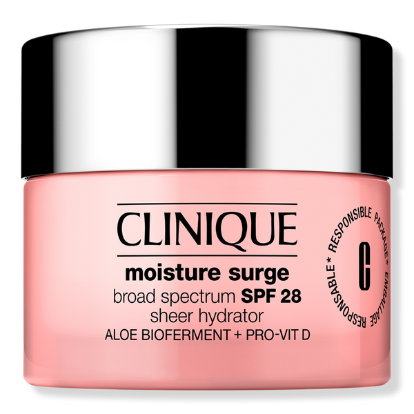 Clinique Moisture Surge Broad Spectrum SPF 28 Sheer Hydrator Moisturizer #1