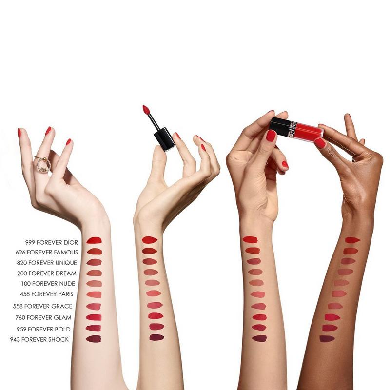 Dior - 100 Forever Nude Rouge Dior Forever Liquid Lipstick | Ulta