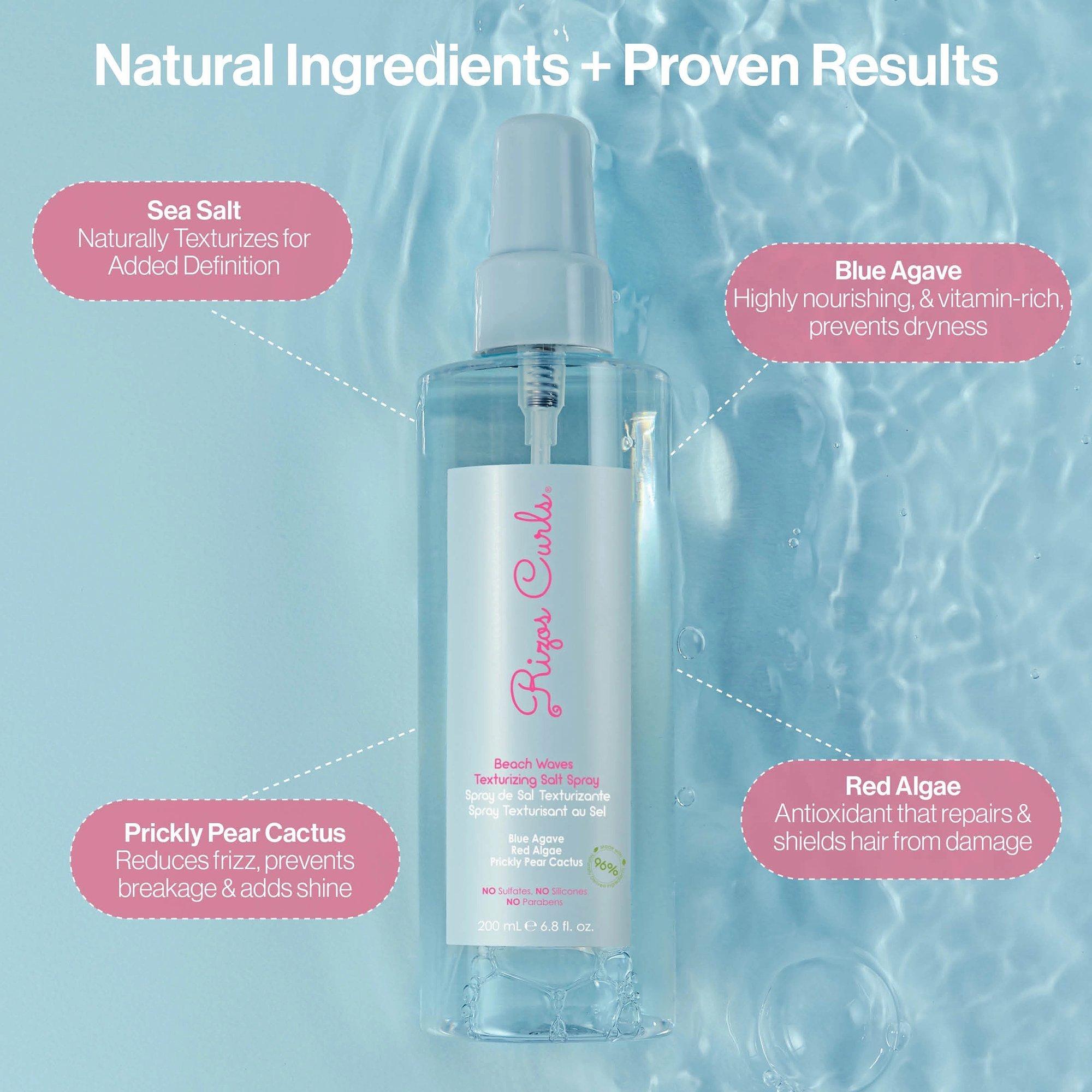 Rizos Curls Beach Waves Salt Spray - Thumbnail 3