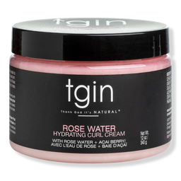 tgin Rosewater Hydrating Curl Cream
