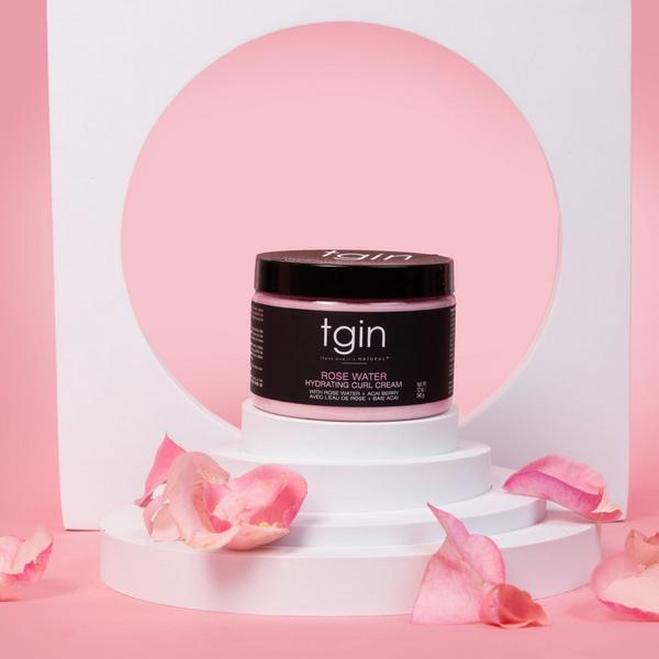 tgin Rosewater Hydrating Curl Cream #3