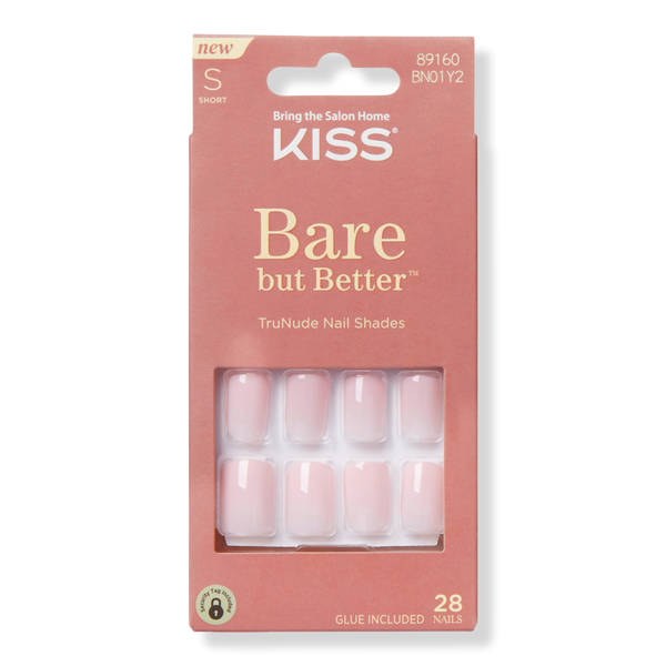 Kiss Glam Nude Bare but Better Nude Nails