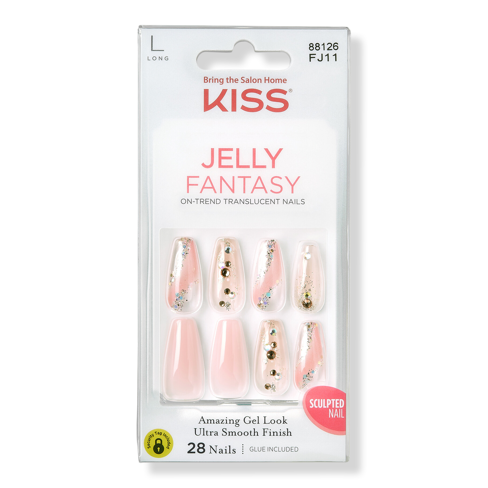 Kiss Gel Fantasy Sculpted Jelly Nails #1