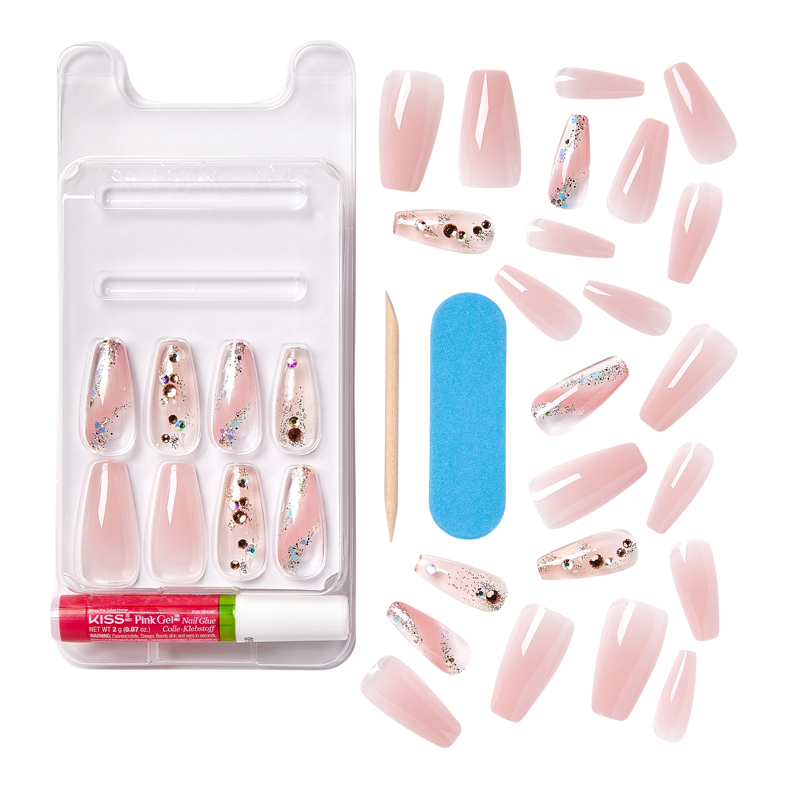 Gel Fantasy Sculpted Jelly Nails