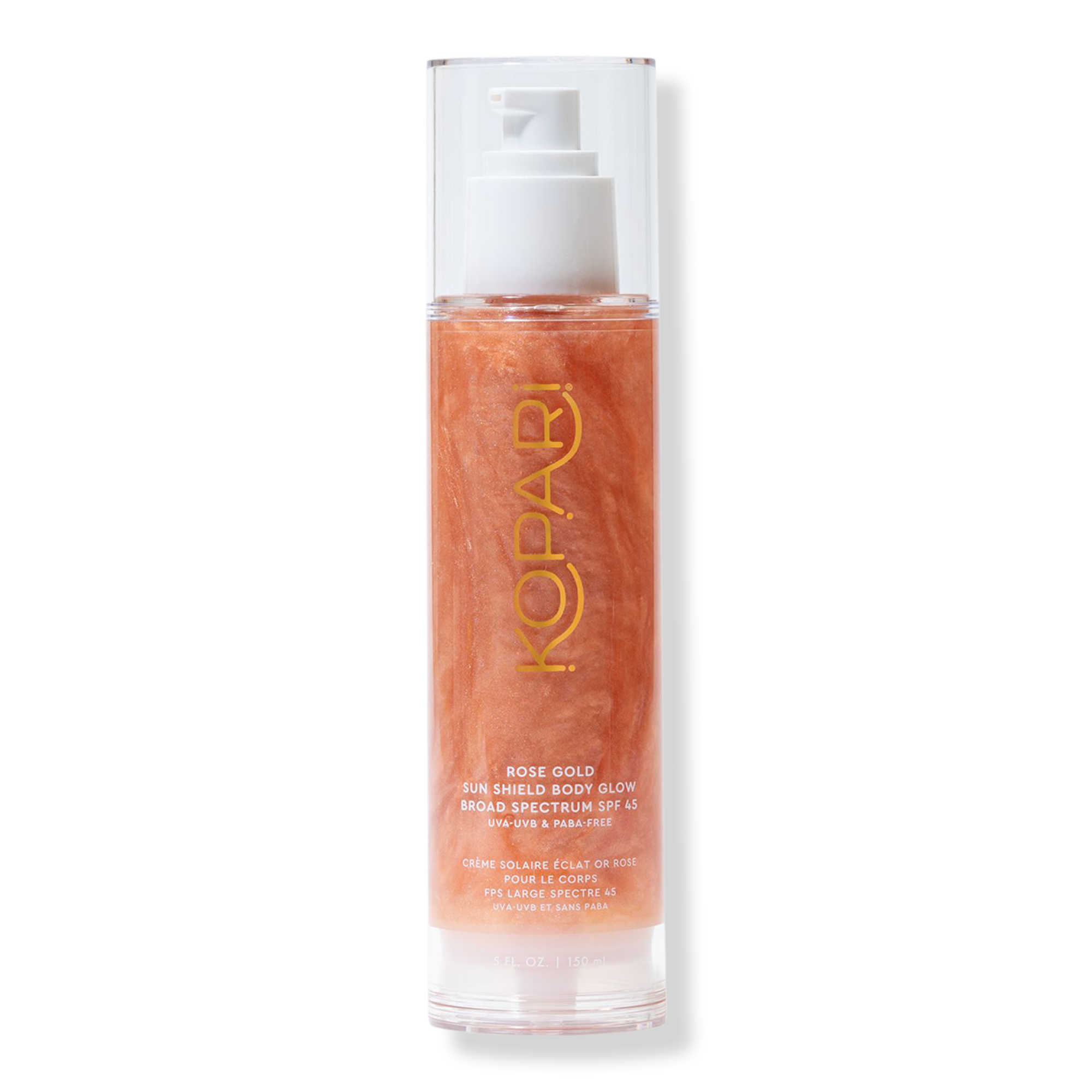 Kopari Beauty Rose Gold Sun Shield Body Glow Gel SPF 45 #1