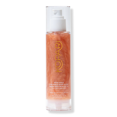 Kopari Beauty Rose Gold Sun Shield Body Glow Gel SPF 45