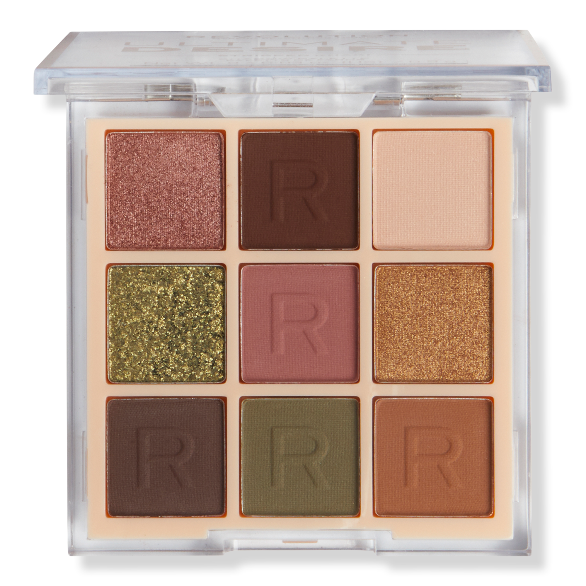 Revolution Beauty Ultimate Desire Shadow Palette Stripped Khaki #1