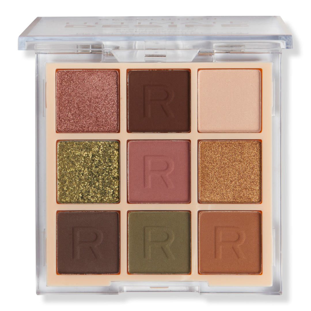 Revolution Beauty Ultimate Desire Shadow Palette Stripped Khaki #1