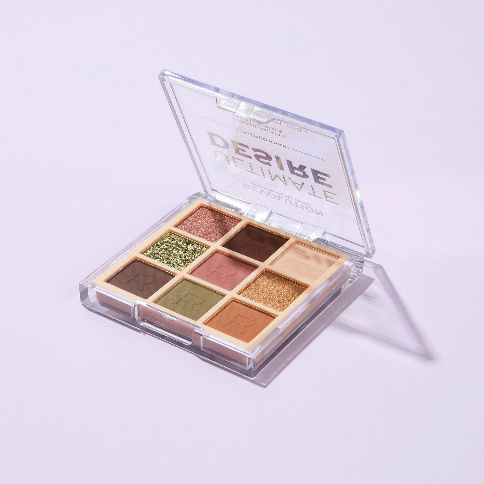 Ultimate Desire Shadow Palette Stripped Khaki