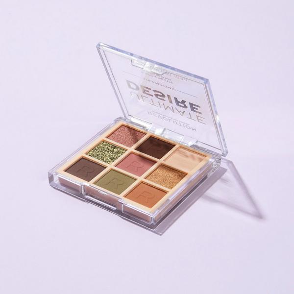 Revolution Beauty Ultimate Desire Shadow Palette Stripped Khaki #5