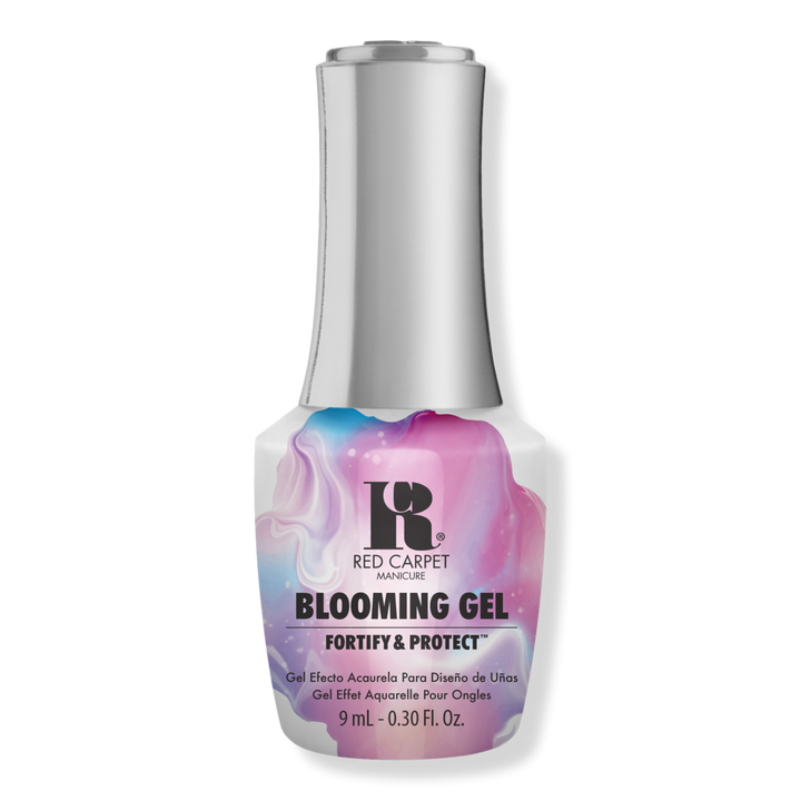 Red Carpet Manicure Blooming Gel Nail Art Special Effect Coat #1