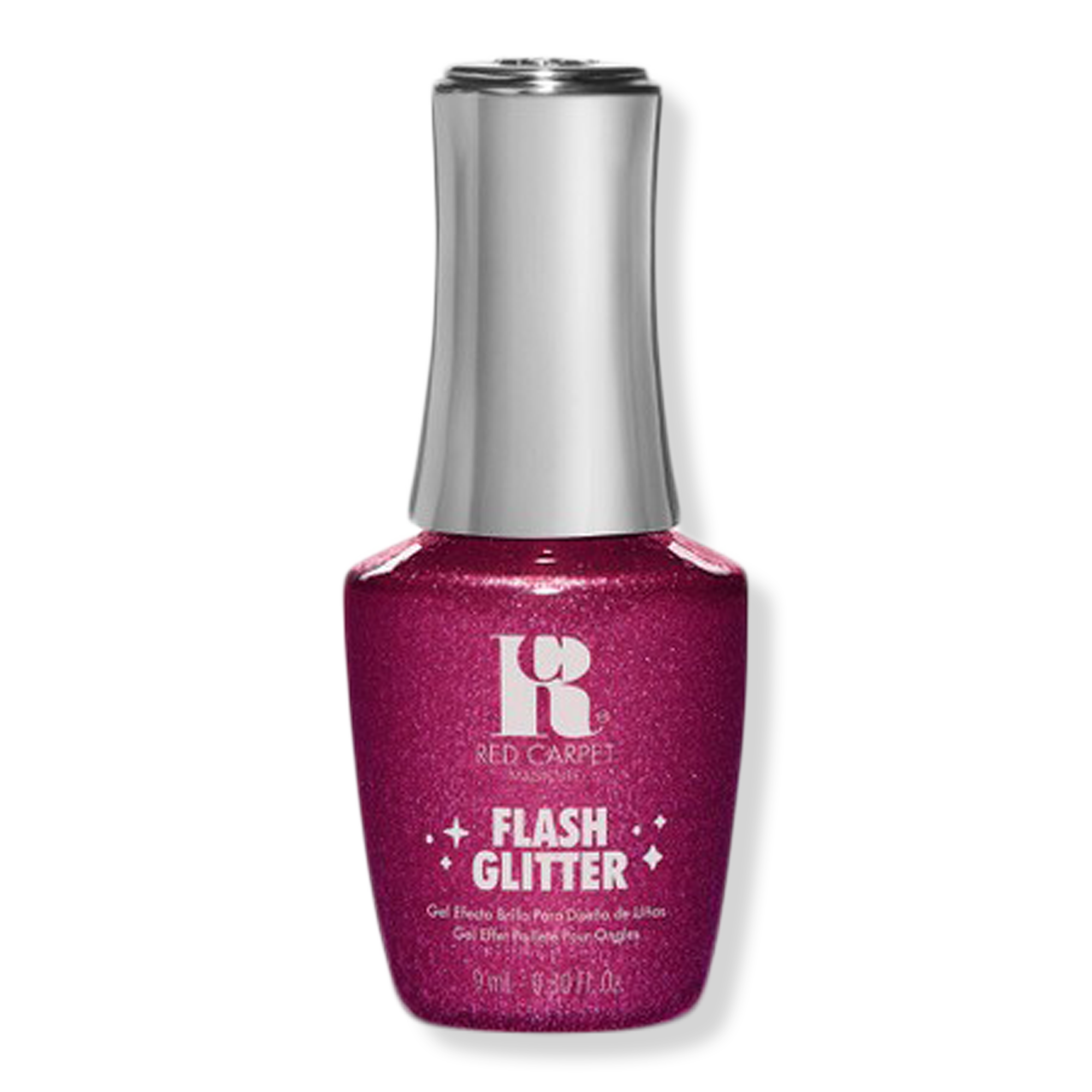 Red Carpet Manicure Flash Glitter Special Effect Gel Polish #1