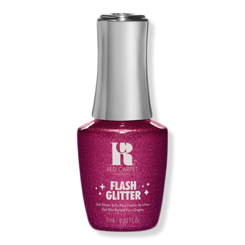 Red Carpet Manicure Flash Glitter Special Effect Gel Polish - Razzle Dazzle Darling
