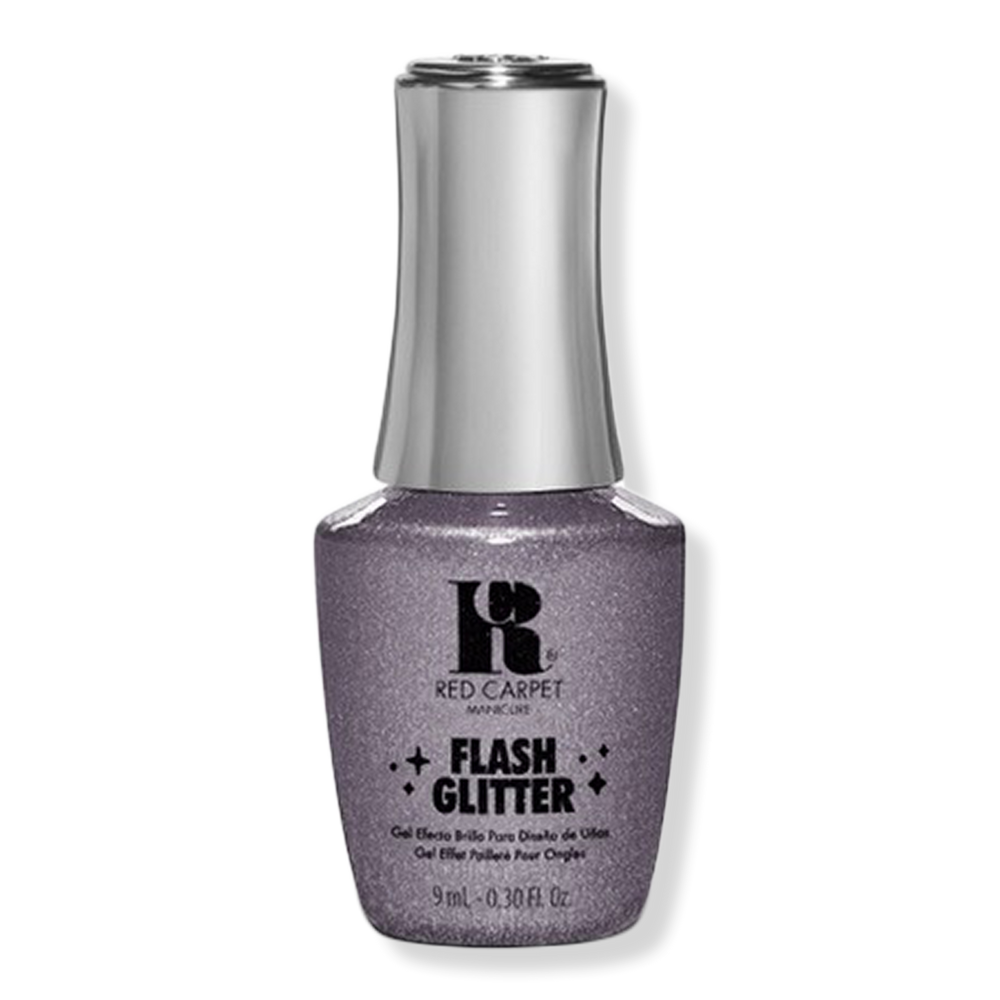 Red Carpet Manicure Flash Glitter Special Effect Gel Polish - Oh So Flashy!