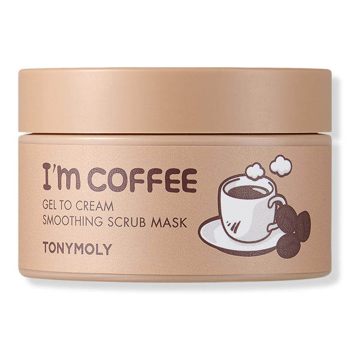 TONYMOLY I'm Coffee Gel to Cream De-Puff Smoothing Scrub Mask #1