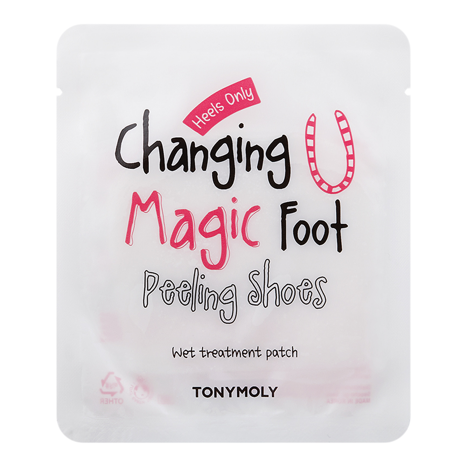 Changing U Magic Heel Peeling Shoes
