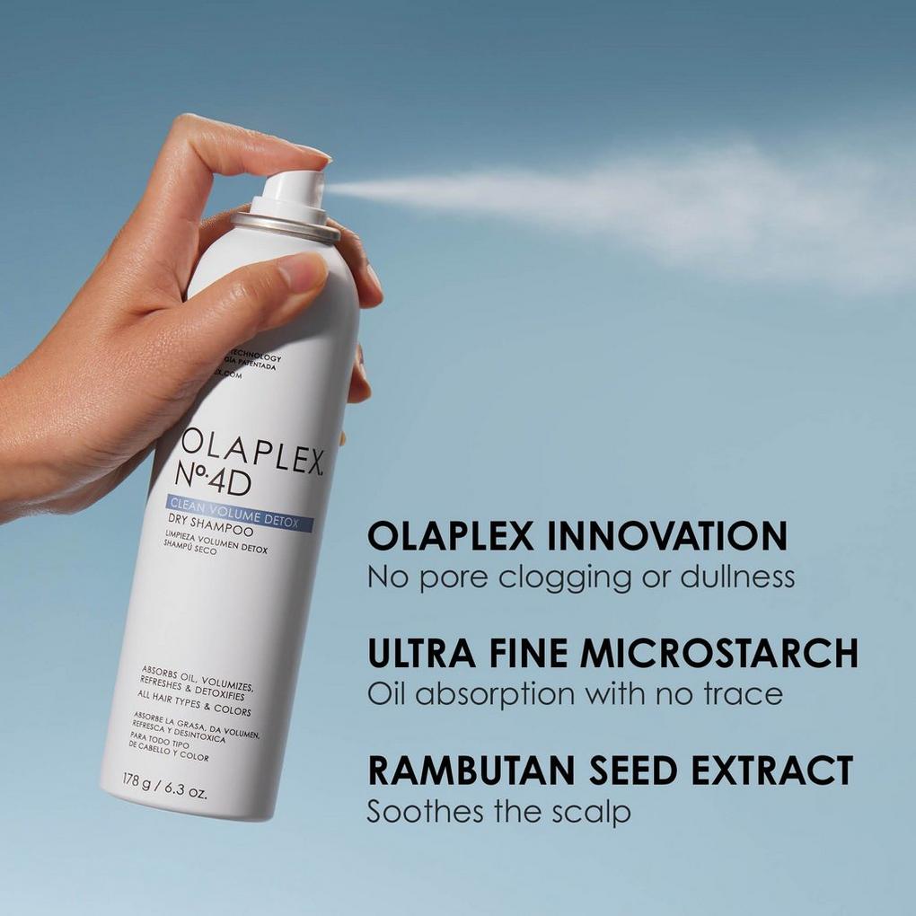 Tentacle råolie undulate No.4D Clean Volume Detox Dry Shampoo - OLAPLEX | Ulta Beauty