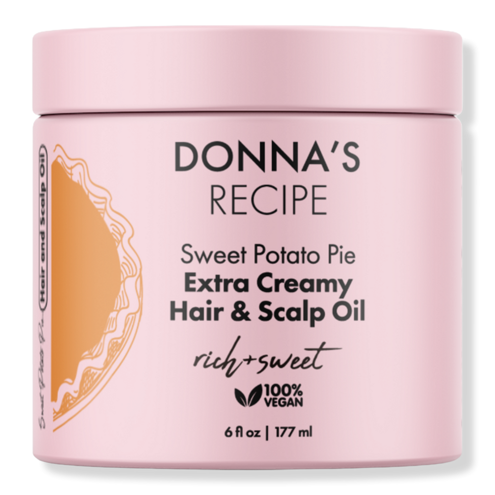 Donna's Recipe Sweet Potato Pie Extra Creamy Hair And Scalp Oil
