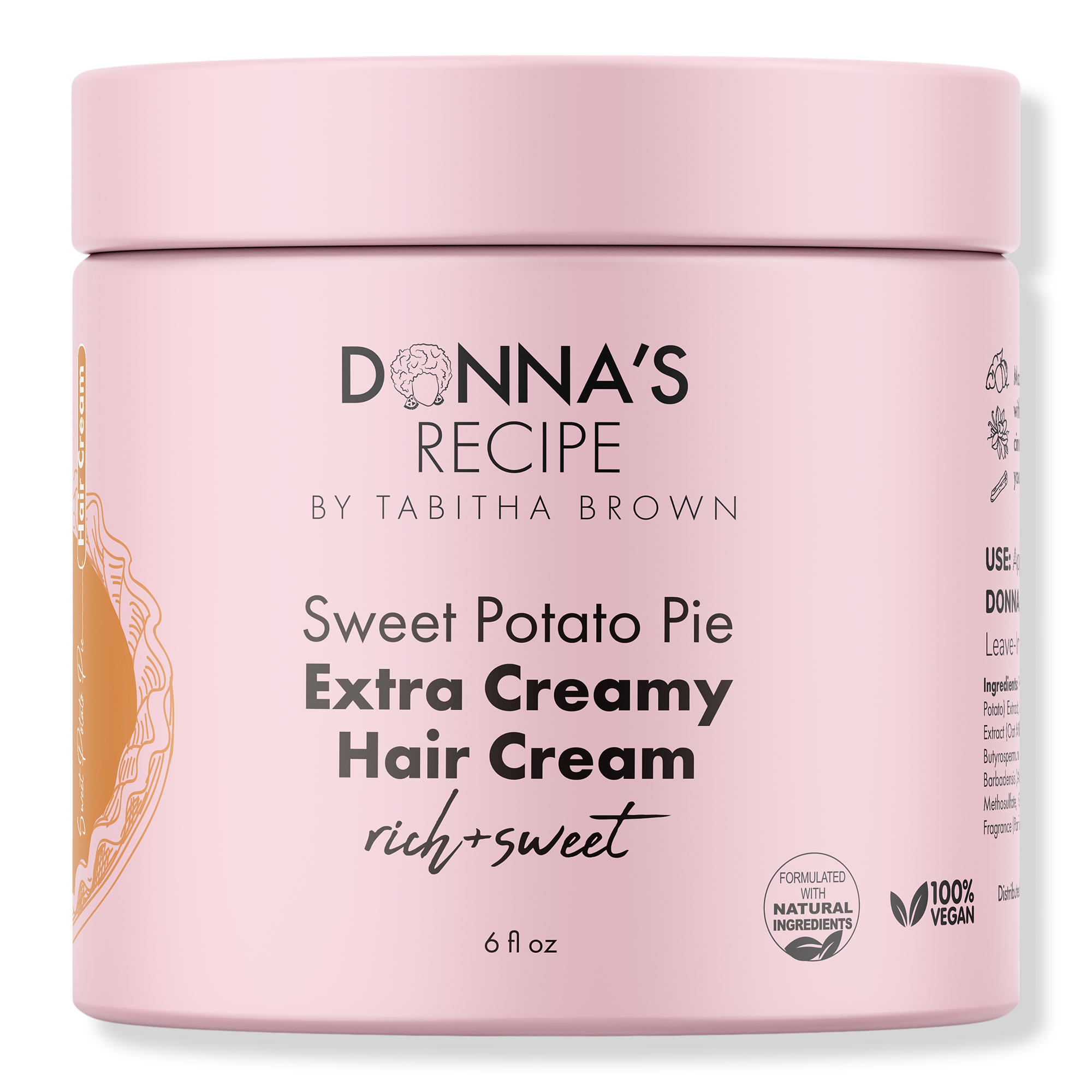 DONNA'S RECIPE Sweet Potato Pie Extra Creamy Hair Cream #1