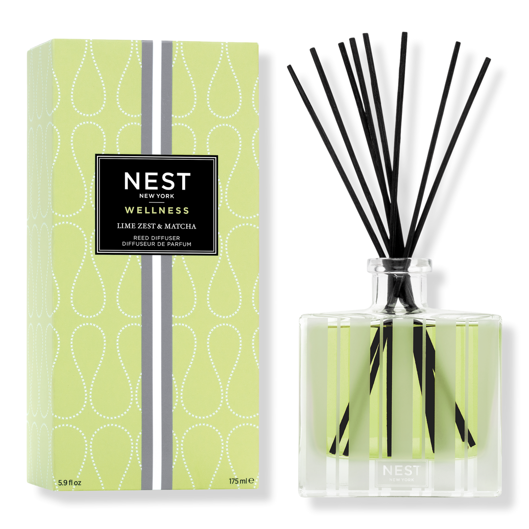 NEST New York Lime Zest & Matcha Reed Diffuser #1