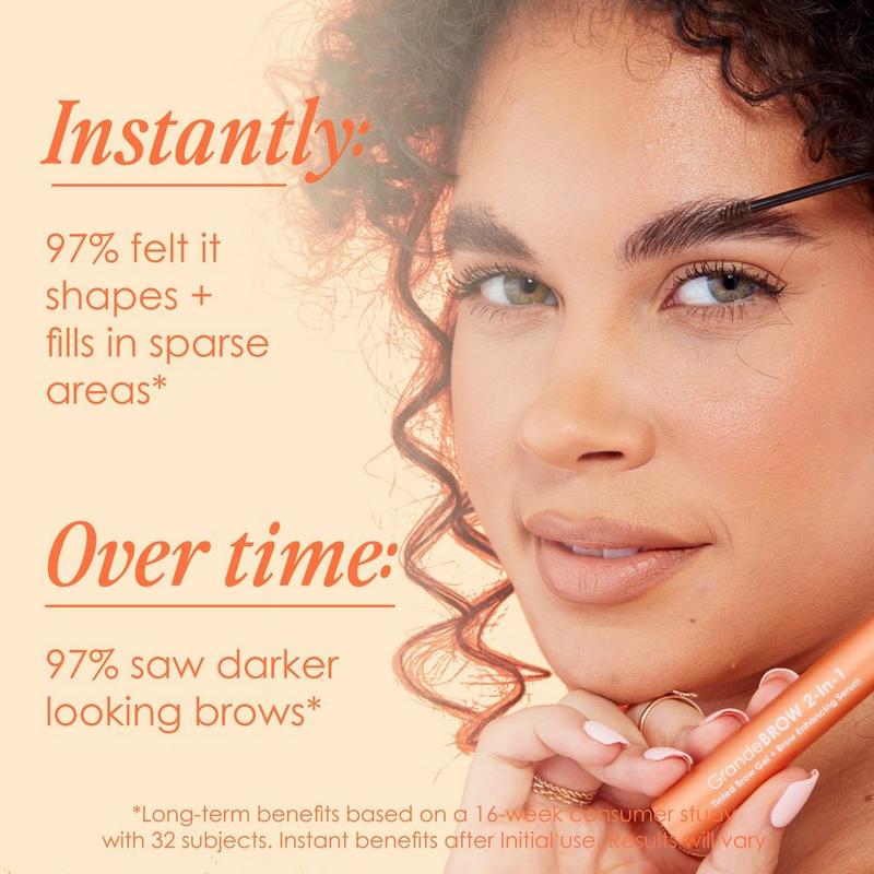 Grande Cosmetics - Taupe GrandeBROW 2-In-1 Tinted Brow Gel + Brow