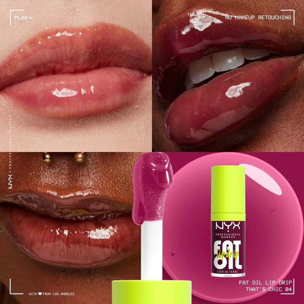 Fat Oil Lip Drip Vegan Lip Oil - NYX Professional Makeup