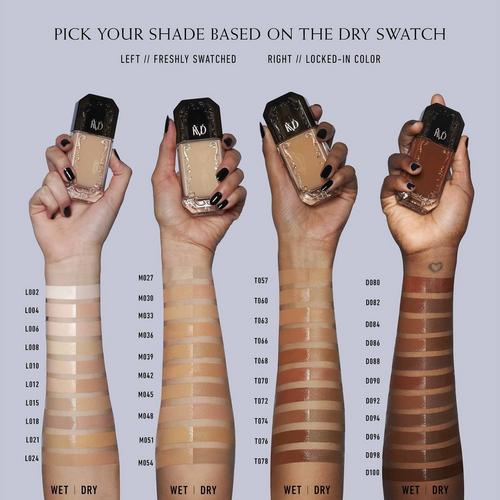 KVD Beauty Good Apple FullCoverage TransferProof Serum Foundation 5