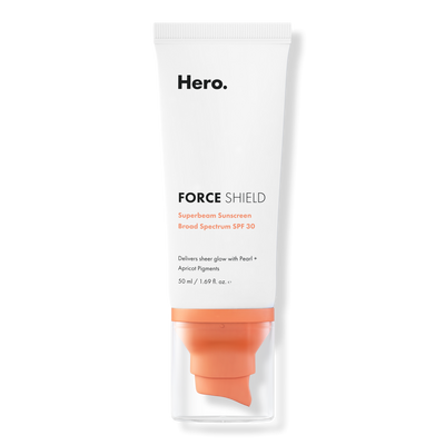 Hero Cosmetics Force Shield Superbeam Sunscreen Apricot SPF 30