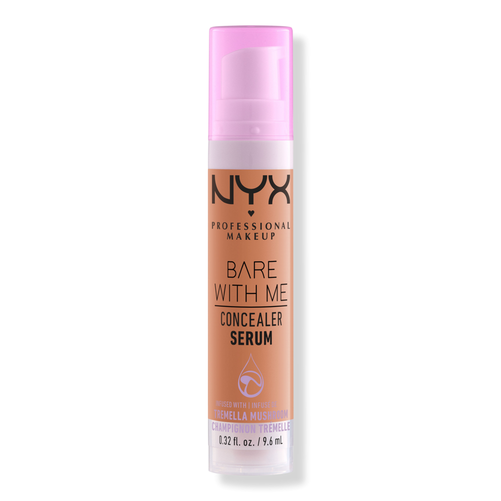 Nyx Professional Makeup Bare With Me Hydrating Face & Body Concealer Serum - Caramel In Brown