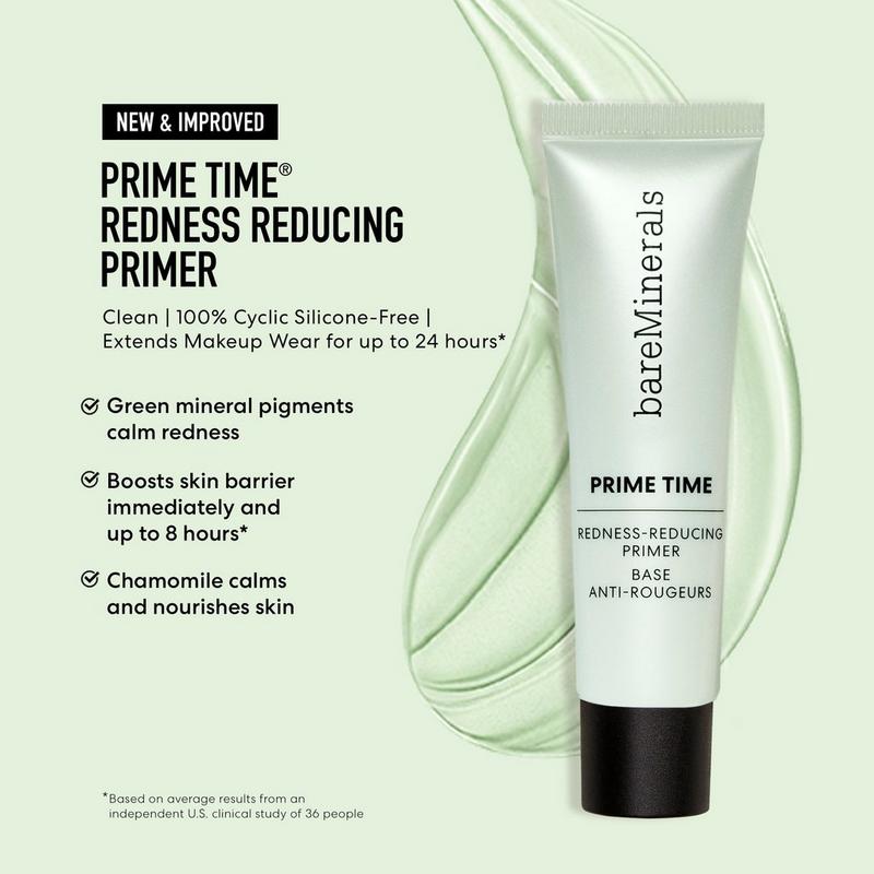 bareMinerals 　プライムタイム　大容量 60mL bareMinerals - PRIME TIME Redness Reducing Primer | Ulta Beauty