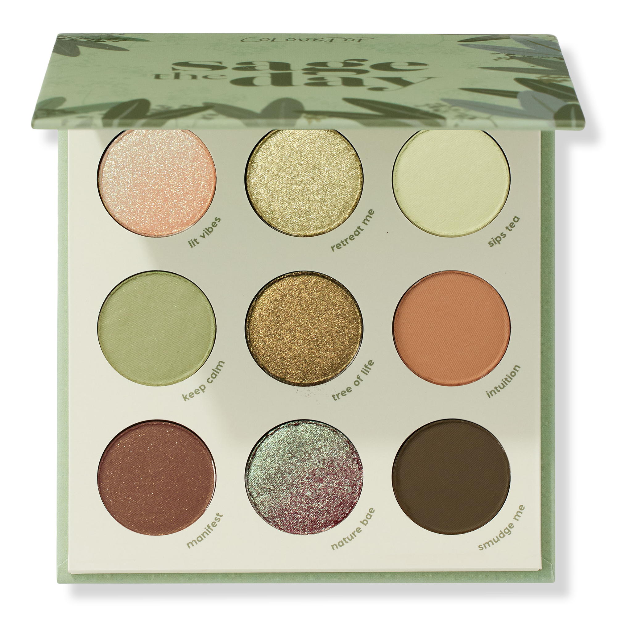 ColourPop Sage the Day Pressed Powder Palette #1