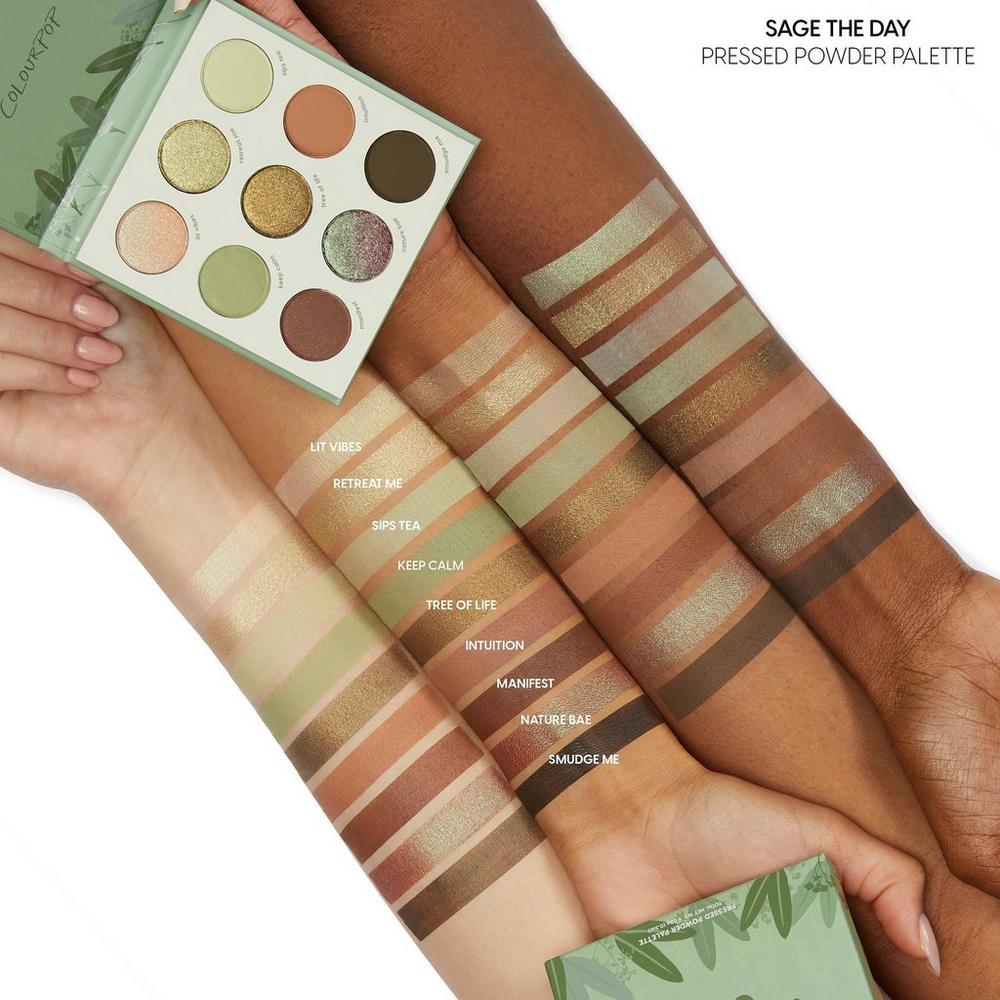 Sage the Day Pressed Powder Palette
