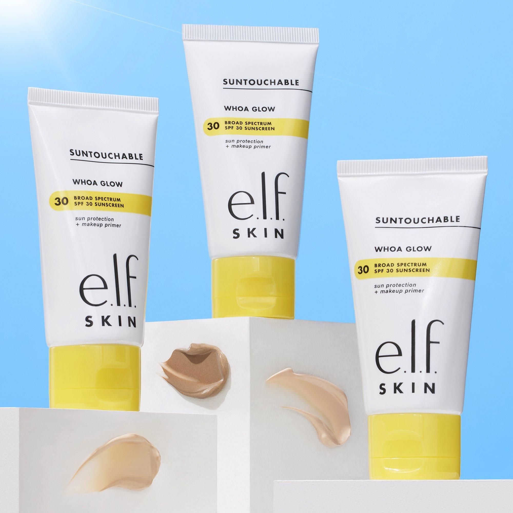 Солнцезащитный крем с сиянием e.l.f. Cosmetics Suntouchable Whoa Glow SPF 30, цвет: Sunbeam — фото 9