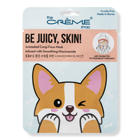 Be Juicy, Skin! Animated Corgi Face Mask