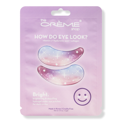 The Crème Shop How Do Eye Look? Bright Galaxy Hydrogel Under Eye Patches