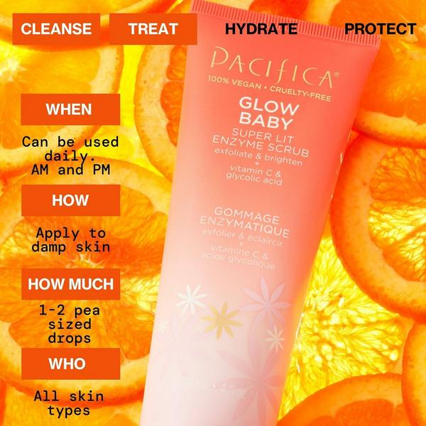 Pacifica Glow Baby Enzyme Face Scrub with Vitamin C & Glycolic Acid #5