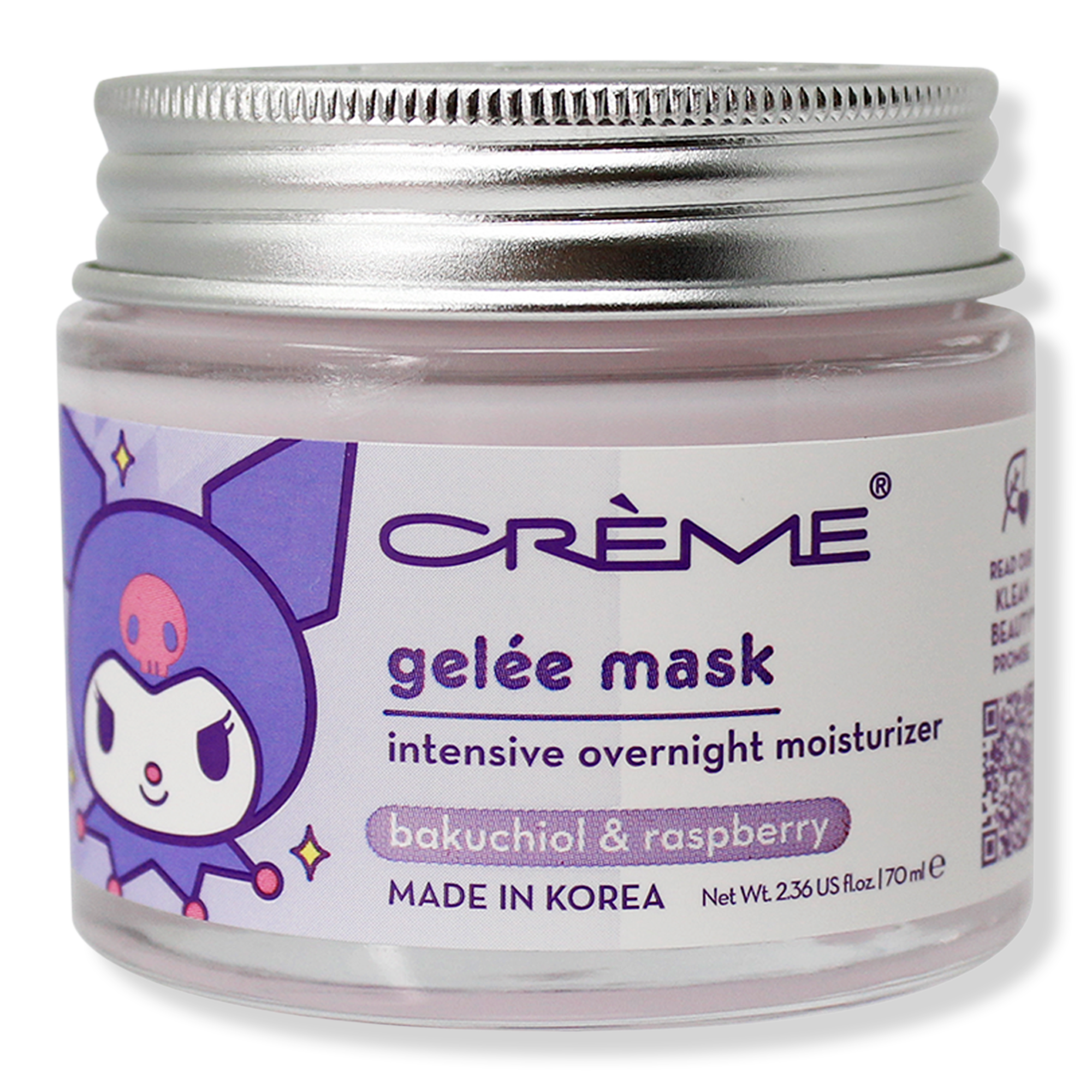 The Crème Shop Sanrio Kuromi Klean Beauty Intensive Overnight Moisture Gelee Mask #1