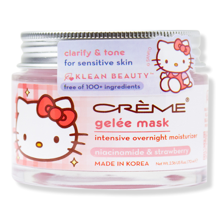 The Crème Shop Sanrio Hello Kitty Klean Beauty Intensive Overnight Moisture Gelee Mask #1