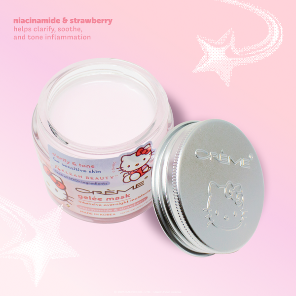 The Crème Shop Sanrio Hello Kitty Klean Beauty Intensive Overnight Moisture Gelee Mask #3