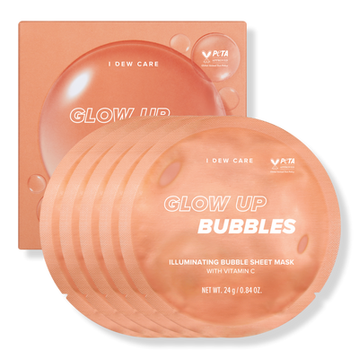 I Dew Care Glow Up Bubbles Illuminating Bubbling Sheet Mask