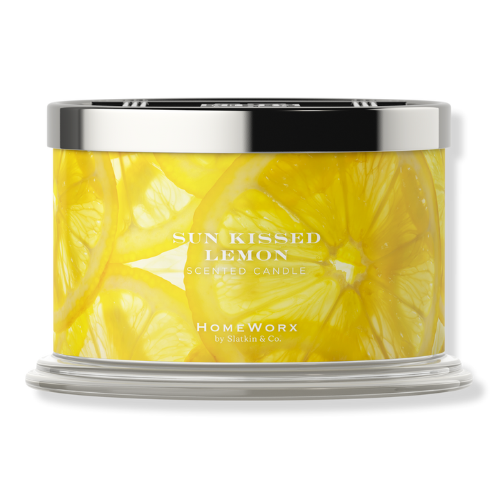 HomeWorx Sun Kissed Lemon 4-Wick Candle #1